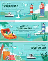 春天场景 AI图 分层