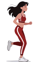 女孩跑步.gif