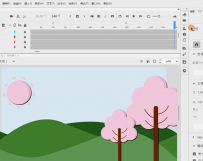 春夏秋冬制作教学+AN源文件+素材 300动画币